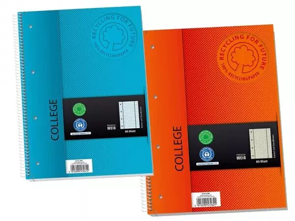 Cahier coll�ge A4, 160 page 70 g/m�