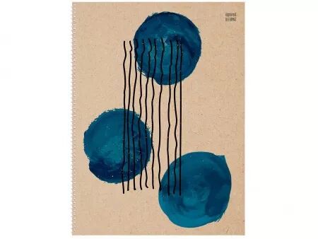 Cahier papier recycl&eacute; r&eacute;glure Dot