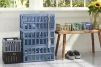 Caisse de rangement pliante en PP recycl�