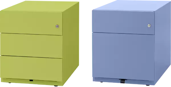 Caisson roulettes Bisley Note prof 78cm