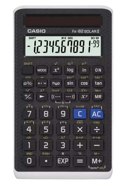 Calculatrice solaire Casio fx-82 Solar II