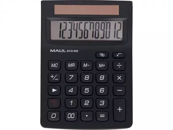 Calculatrice solaire de poche \ Eco 650