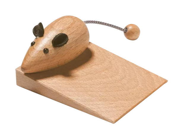 Cale-porte bois, souris