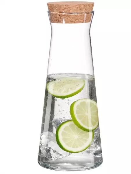 Carafe en verre avec bouchon en li�ge