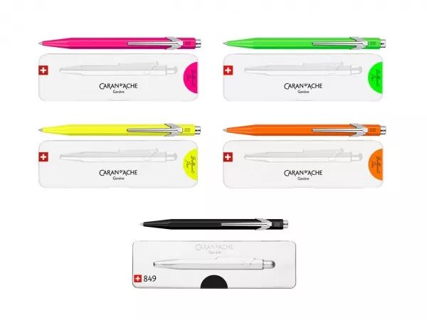 CARAN D\'ACHE Stylo � bille 849 POPLINE