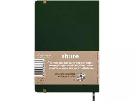 Carnet de notes A5, Share