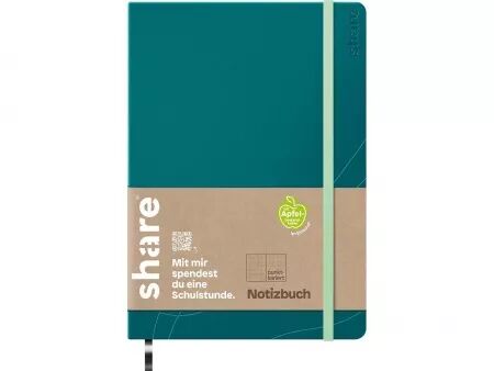 Carnet de notes A5, Share