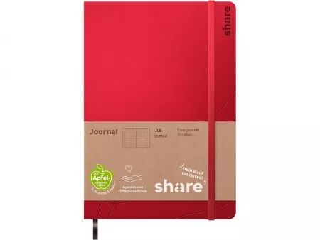 Carnet de notes A5, Share