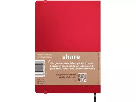 Carnet de notes A5, Share
