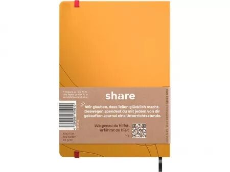 Carnet de notes A5, Share