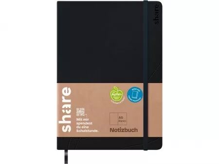 Carnet de notes A5, Share