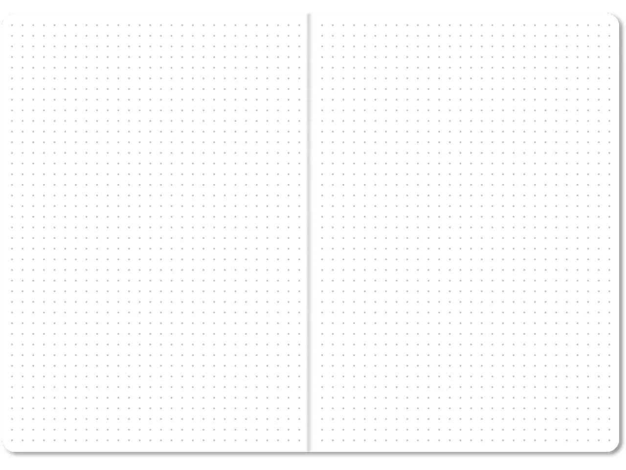 Carnet papier recycl&eacute; r&eacute;glure Dot, A5