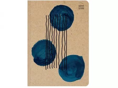 Carnet papier recycl&eacute; r&eacute;glure Dot, A5