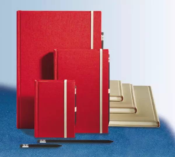 Carnet reli� lin personnalis� 100% recycl�