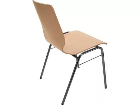 Chaise visiteur en h&ecirc;tre
