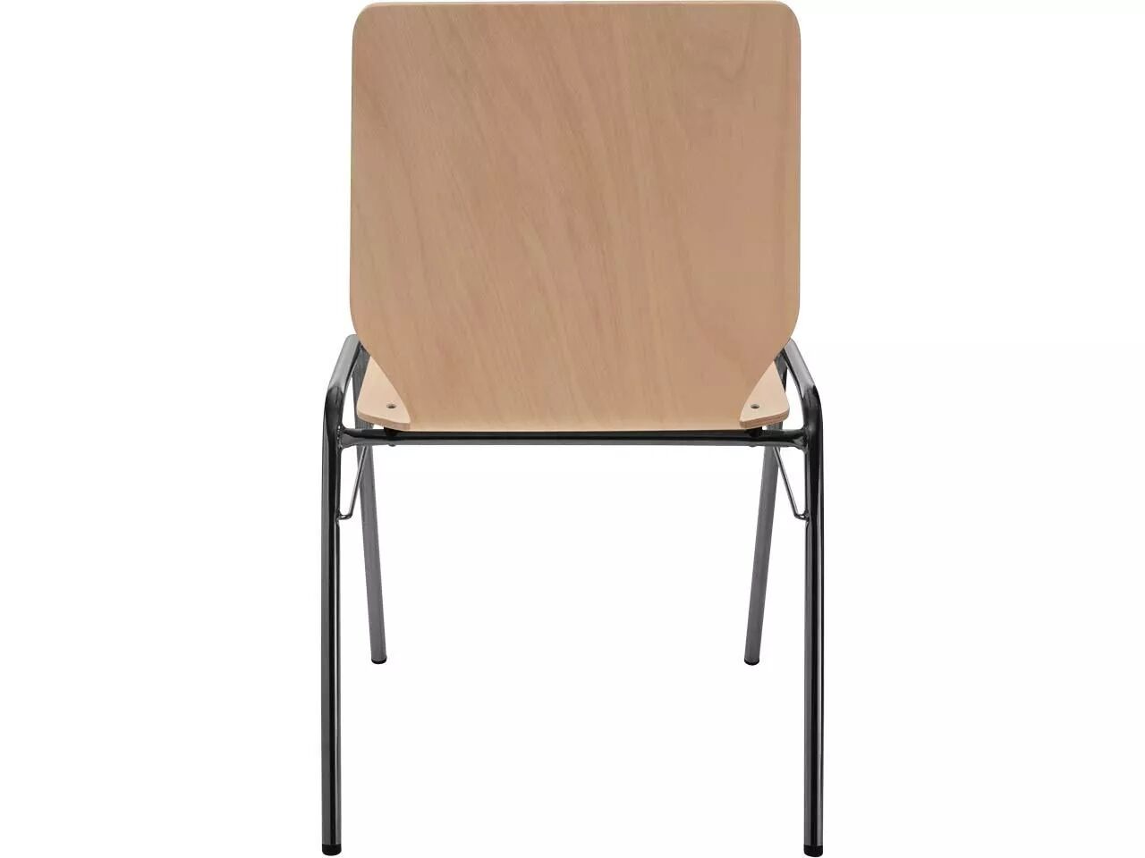 Chaise visiteur en h&ecirc;tre