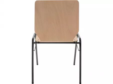 Chaise visiteur en h&ecirc;tre
