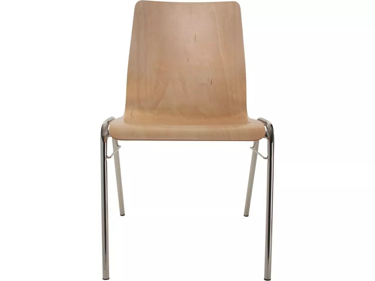 Chaise visiteur en h&ecirc;tre