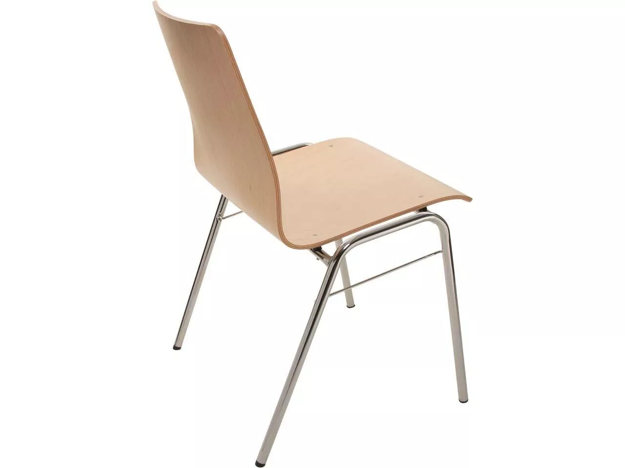 Chaise visiteur en h&ecirc;tre
