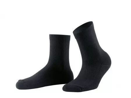 Chaussettes fonctionnelles coton bio, noires