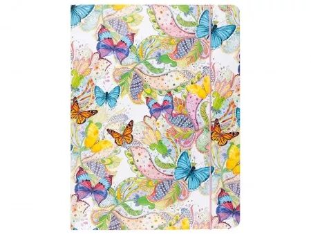 Chemise 3 rabats et élastique, A4 décorée