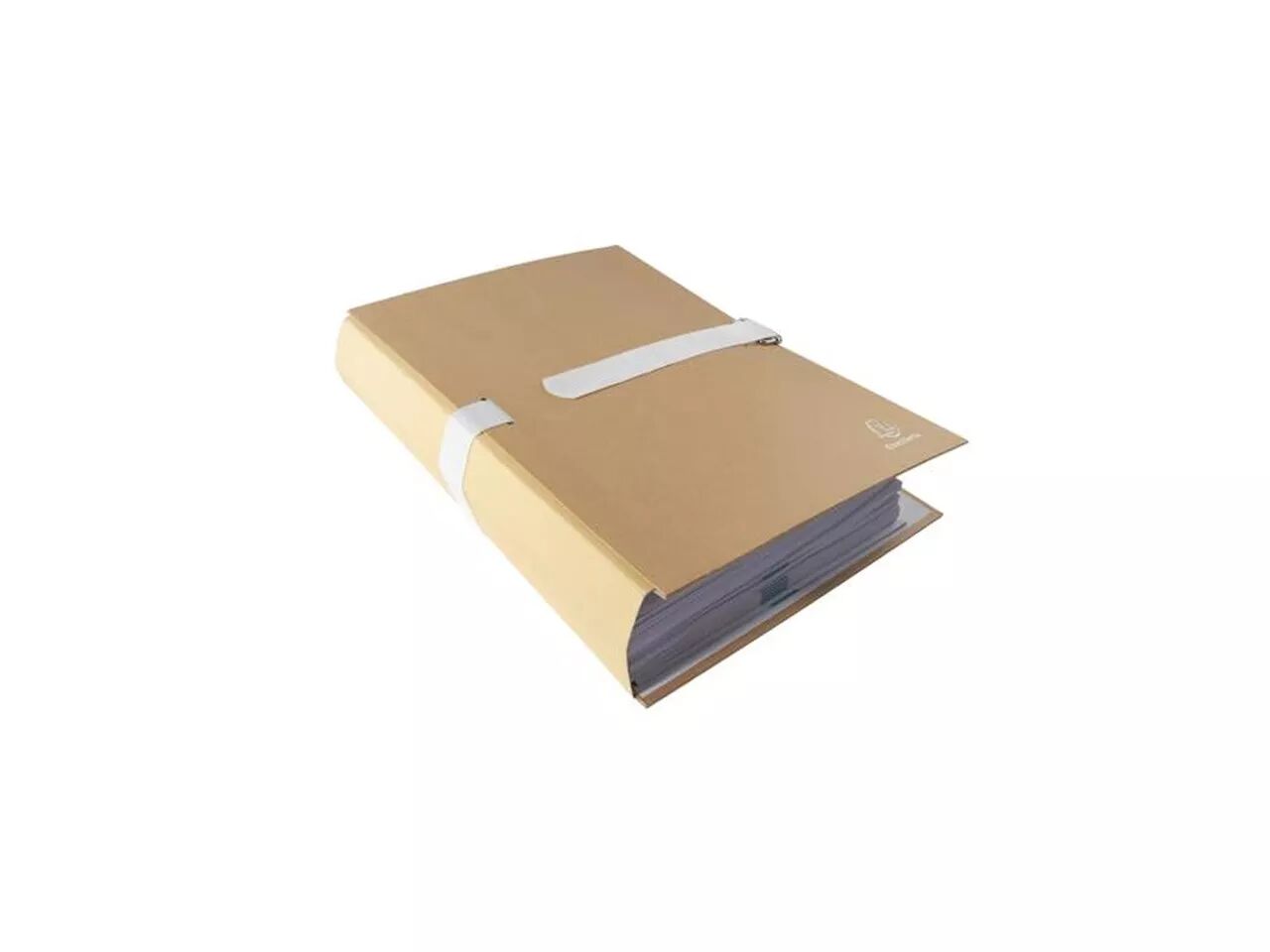 Chemise &agrave; sangle carton et kraft