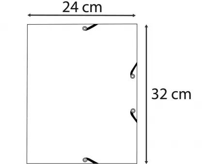 Chemise trois rabats avec élastique Exacompta « AutentiK »