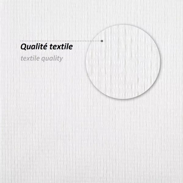 Chiffon nettoyant en rouleau, 380 x 400 mm, blanc