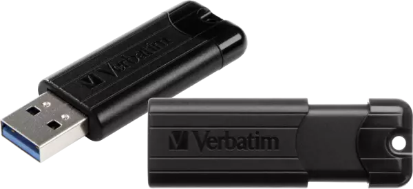 Cl� USB r�tractable Verbatim PinStripe USB 3.0