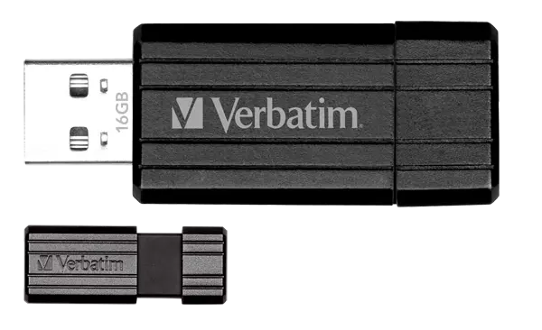 Clef USB Verbatim PinStripe noire