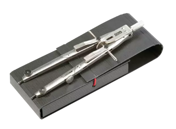 Compas m�tal �tui carton