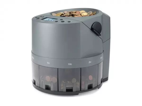 Compteuse trieuse pi�ces Euro Safescan 1450