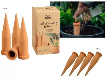 Cônes d\'arrosage en terre cuite