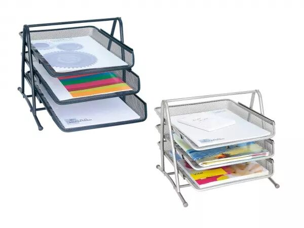 Corbeille � courrier, 3 banettes