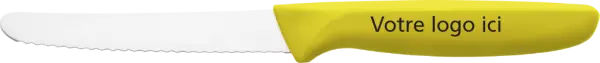 Couteau scie lame acier inoxydable, L22,5 cm