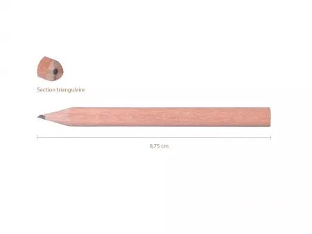 Crayons graphite courts FSC&reg; personnalisable