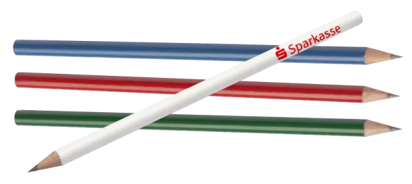 Crayons ronds bois FSC lasur�s, � personnaliser