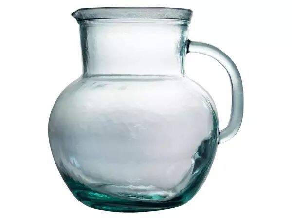 Cruche en verre recycl�, 2,3 l