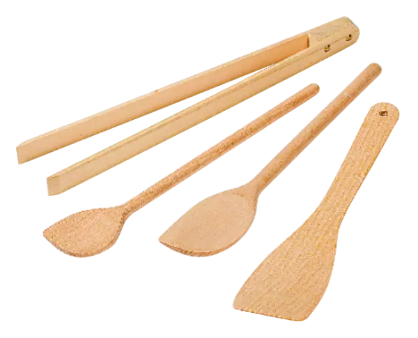 Cuill�re en bois FSC, longueur 30 cm