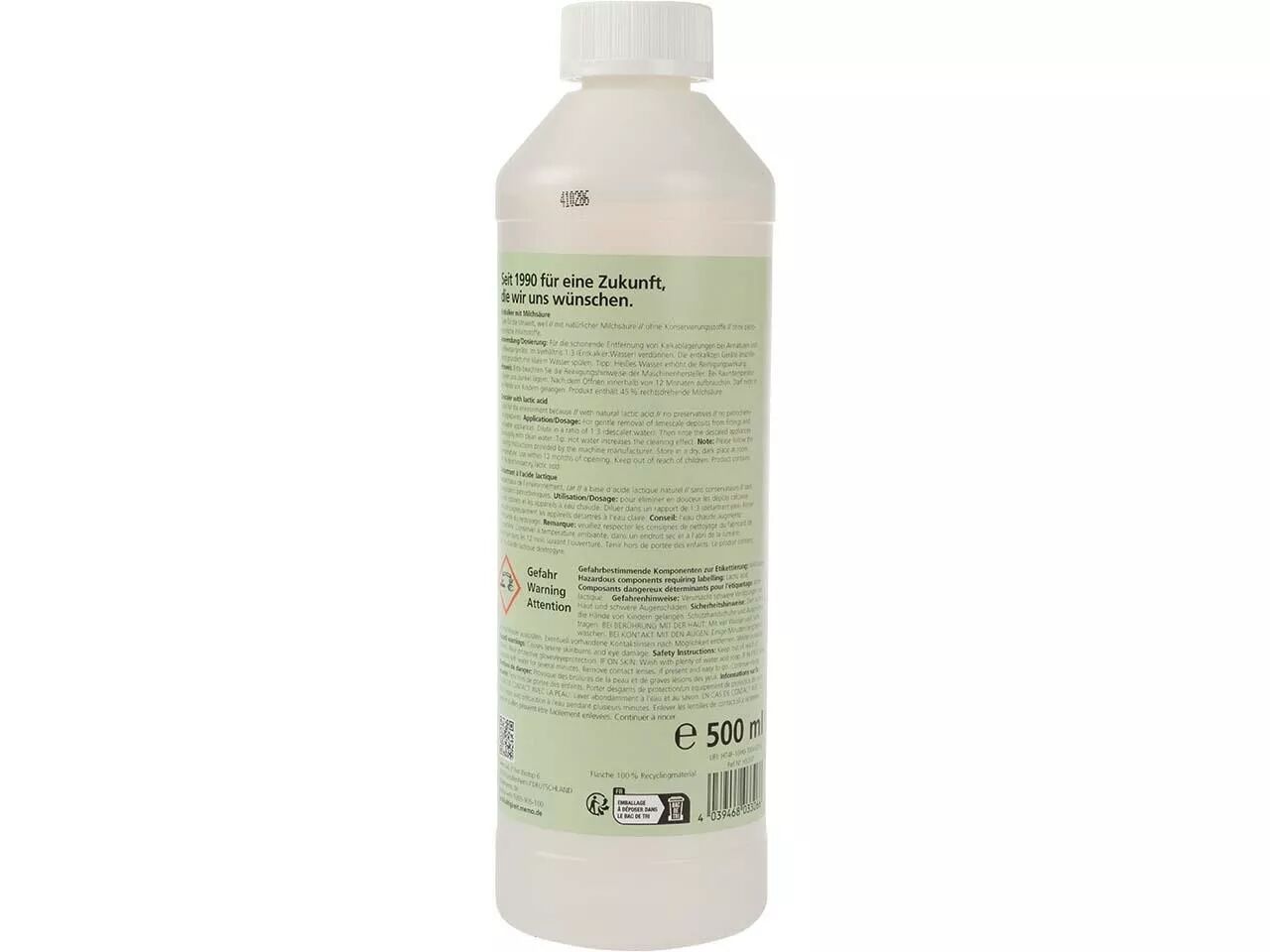 D&eacute;tartrant acide lactique, Eco Cleaner
