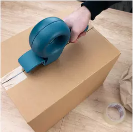 D�vidoir design en plastique recycl� pour bande adh�sive