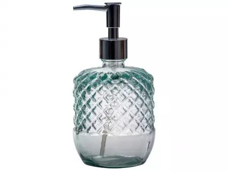 Distributeur de savon liquide en verre recyclé