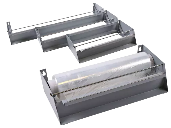 Distributeur film �tirable avec lame de coupe inox