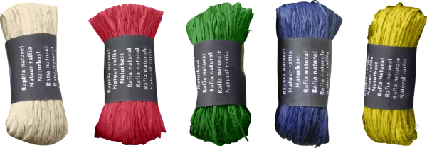 �cheveau de 75 brins de raphia 100 cm