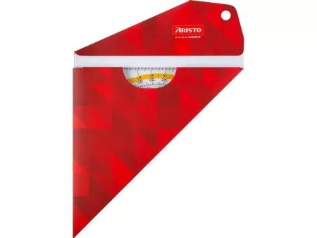 Équerre-rapporteur Aristo avec étui