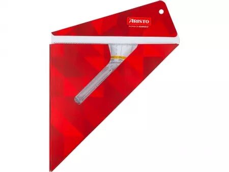 Équerre-rapporteur Aristo avec étui