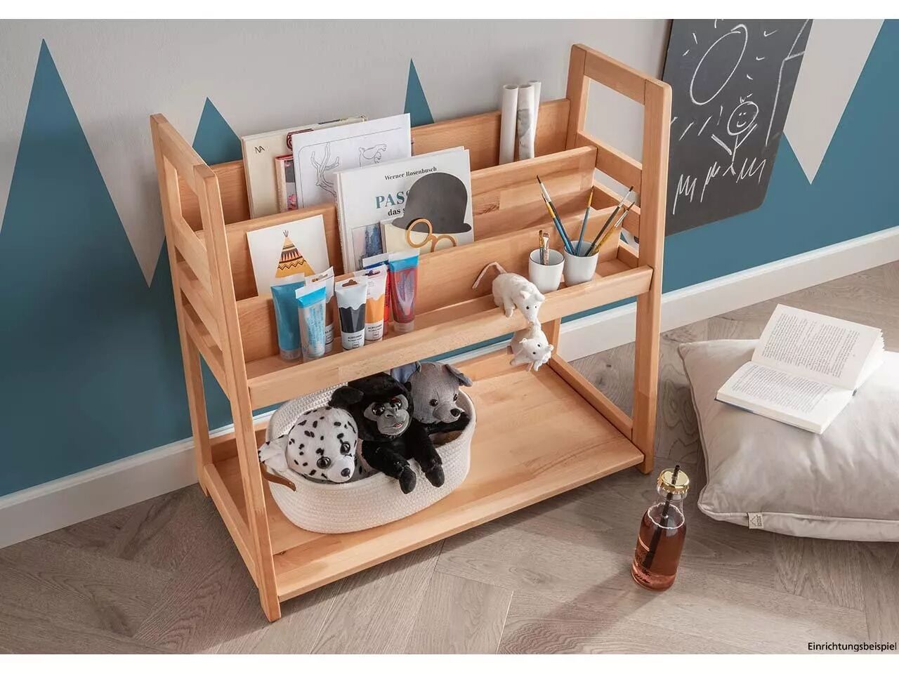 &Eacute;tag&egrave;re / biblioth&egrave;que, pour enfants