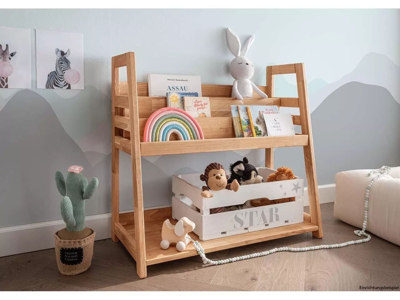 &Eacute;tag&egrave;re / biblioth&egrave;que, pour enfants