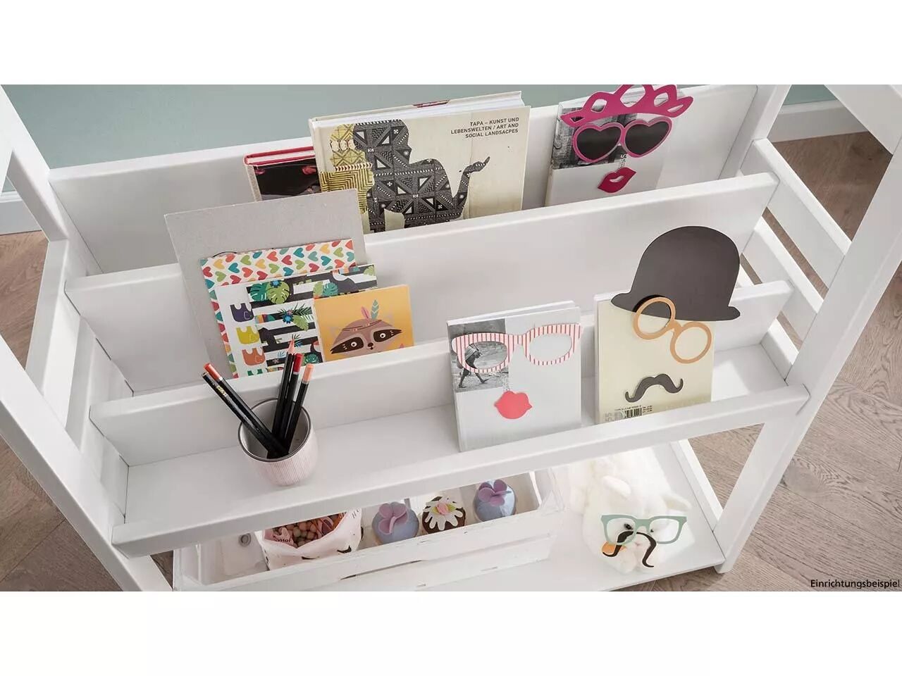 &Eacute;tag&egrave;re / biblioth&egrave;que, pour enfants
