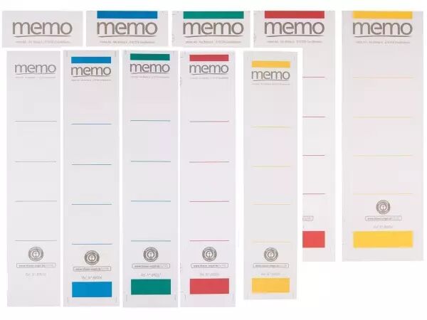 �tiquettes dos de classeur en papier recycl�